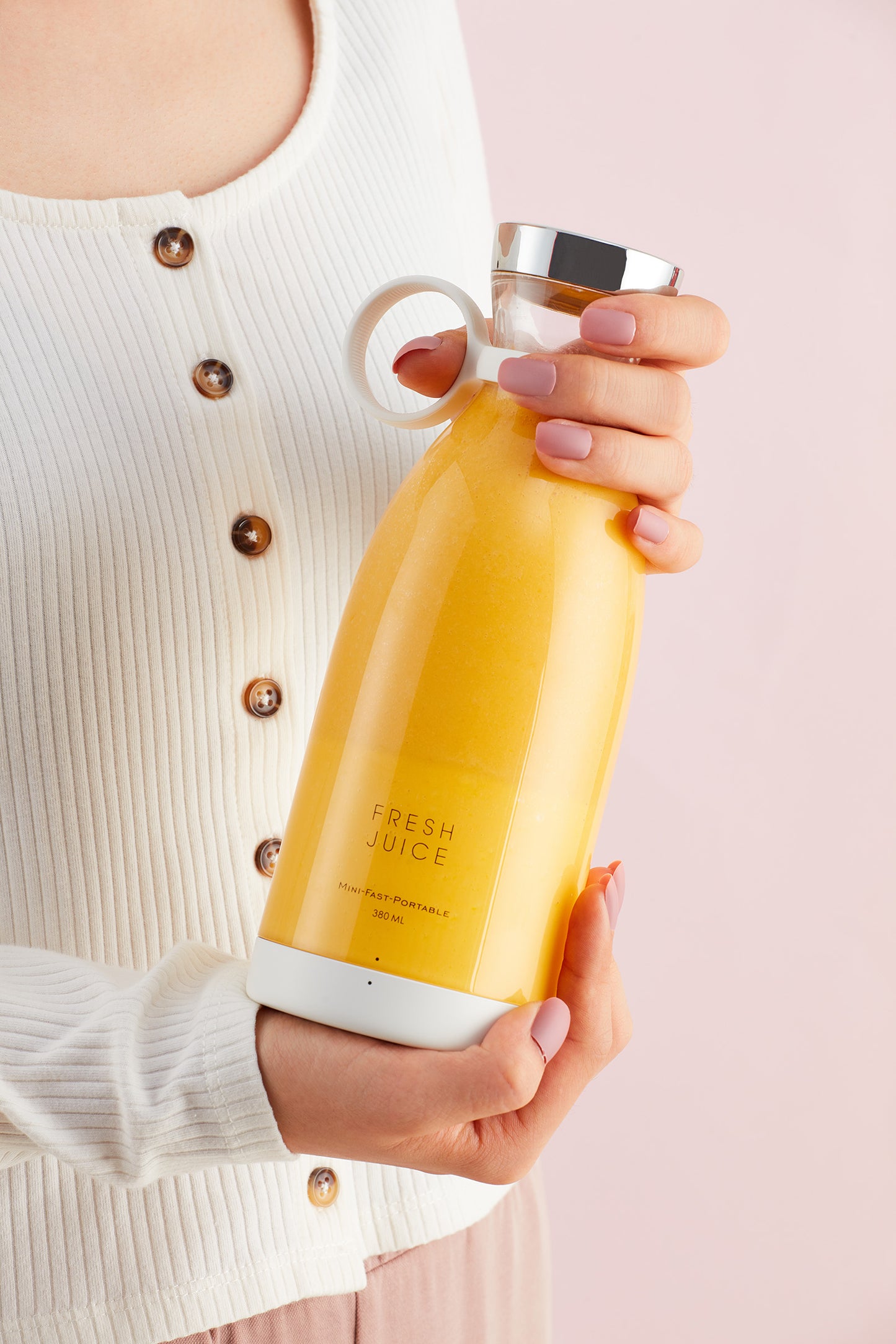 Portable Fruit Blender Juicer - Perfect for On-the Go!