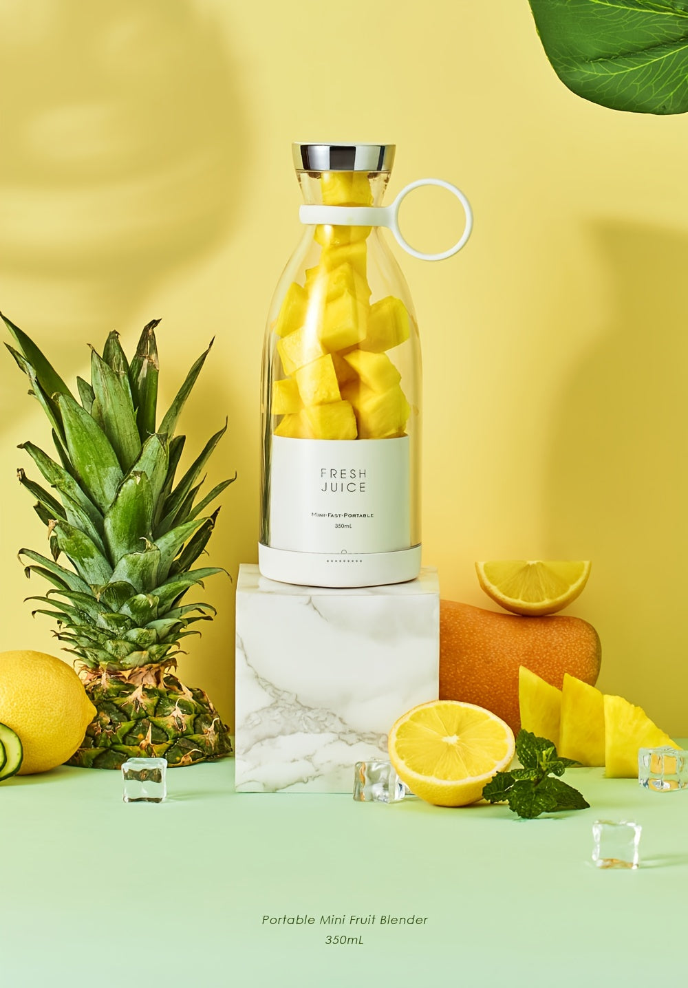 Portable Fruit Blender Juicer - Perfect for On-the Go!